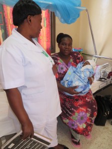 Josephine delivered a healthy baby via C-section at DCMC.