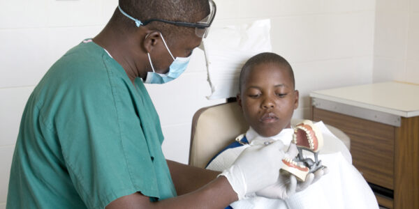 The dental clinic screens more than 500 students each year